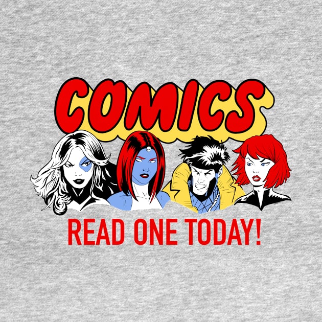 Comics Read One Today Series 2 by elliotcomicart